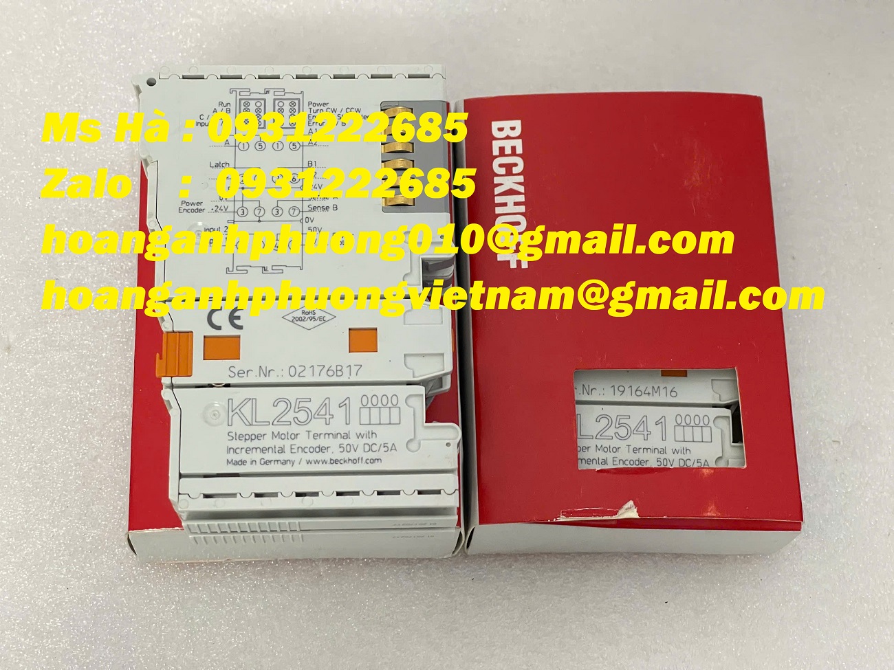 Mô đun điều khiển beckhoff KL2541 hàng nhập - chính hãng